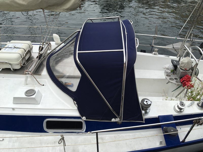 Forsterket Sprayhood – Båden