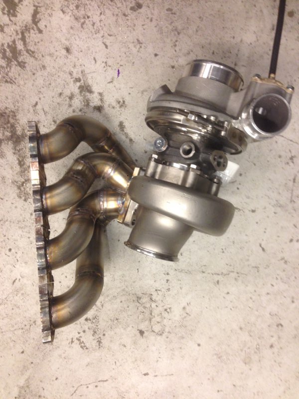 Manifold lavet om. – Bilen