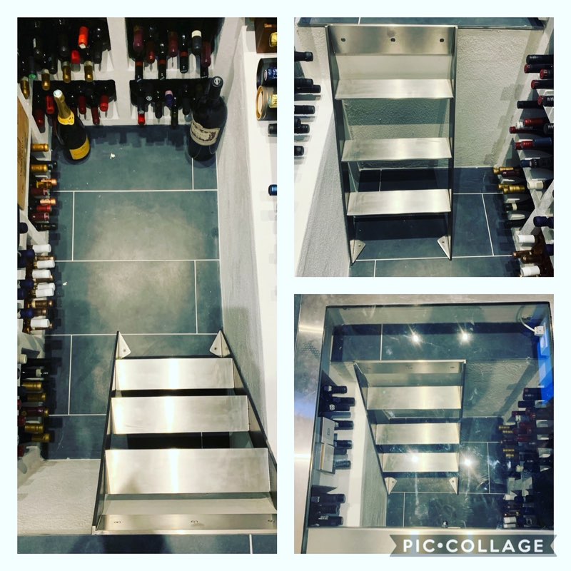 Trappe til vinkælder